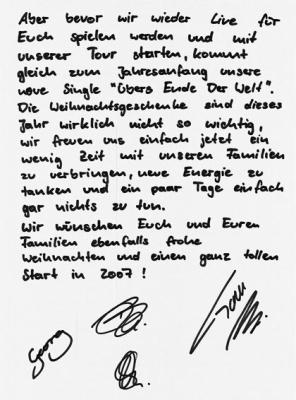 fin de la lettre o fan